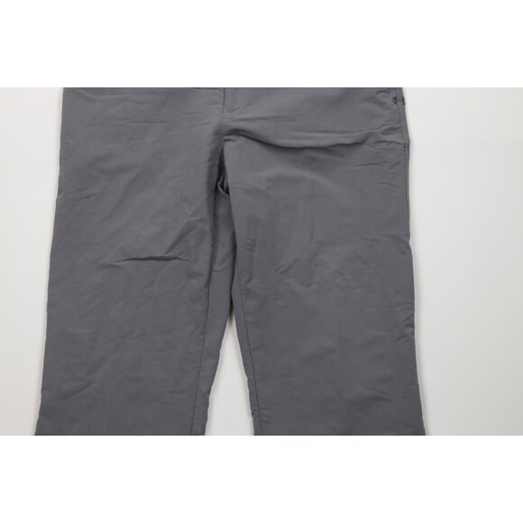 Under Armour Mens Size 34x30 Spell Out Stretch Wide Leg Golf Chino Pants Gray - Picture 3 of 12